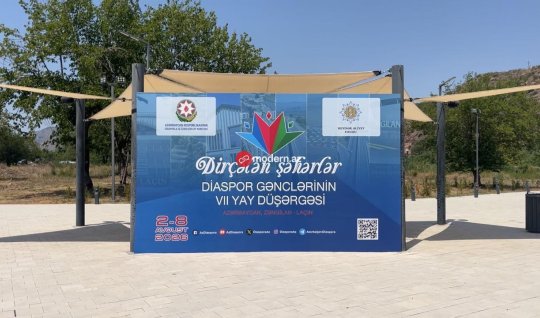 Zəngilandan DÜNYAYA MESAJ: Diaspor gəncləri Qarabağda - FOTO