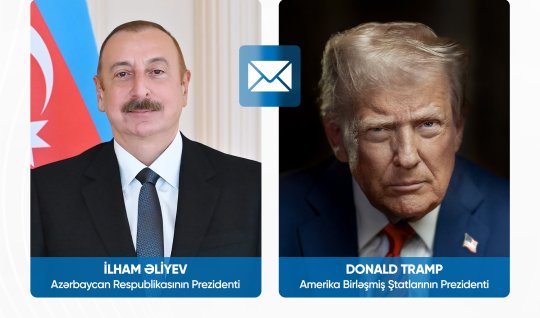 İlham Aliyev Trump'a mektup gönderdi