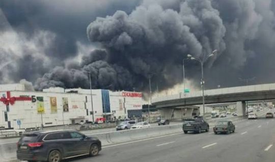 حملات گسترده پهپادی به مسکو انجام شد