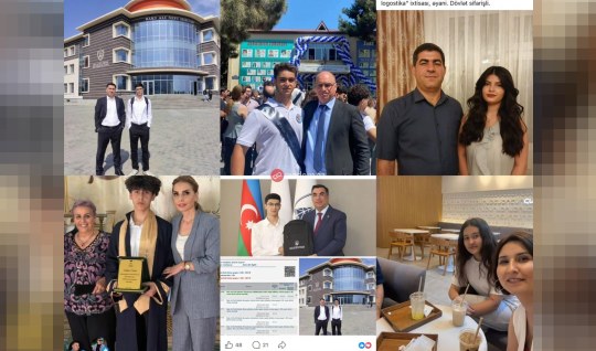 Tələbə adını qazanan jurnalist övladları&nbsp;