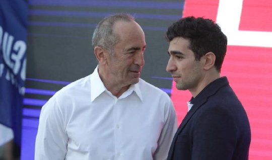 Kocharyan va o'g'li hibsga olindi