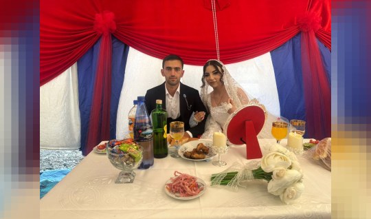 Xocalıda çadır toyu - GÖRÜNTÜ