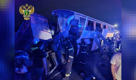 Gürcistan-Moskova otobüsünde AĞIR KAZA: 5 ölü, 38 yaralı var