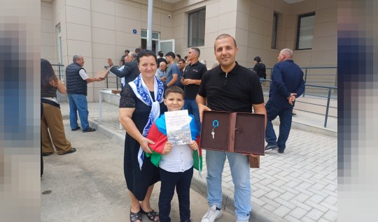 362 nəfər Ağdama qayıtdı - 117 ailəyə evlərinin açarı verildi
