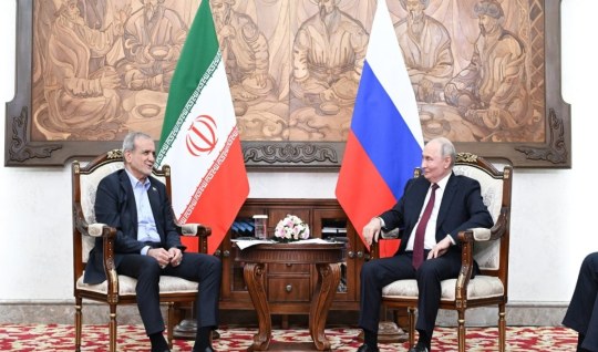 Putin va Pezeshkian muzokara o'tkazdi