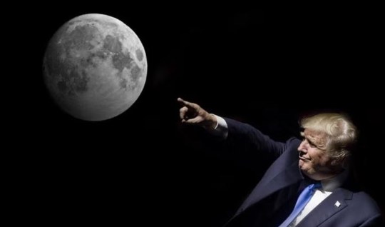 The Moon belongs to the USA - PHOTO