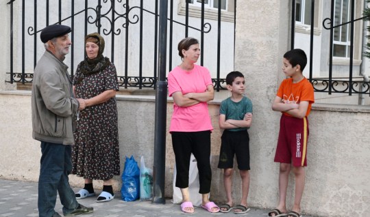 Şükürbəyliyə qayıdan 25 ailənin sevinc dolu anları - GÖRÜNTÜ