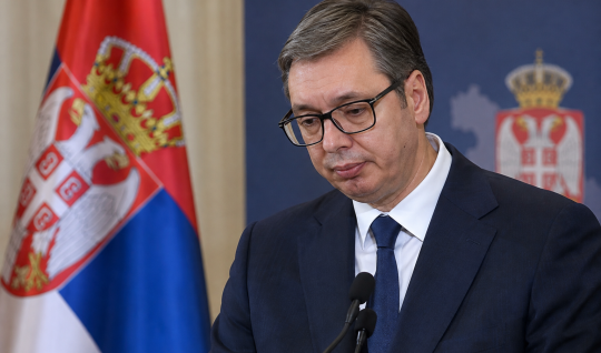 Vuchich lavozimidan iste'foga chiqdi