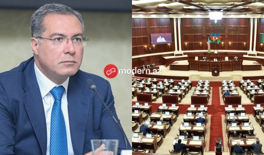 Prezidentin köməkçisi parlamentin ilk iclasına gəlib - SƏBƏB