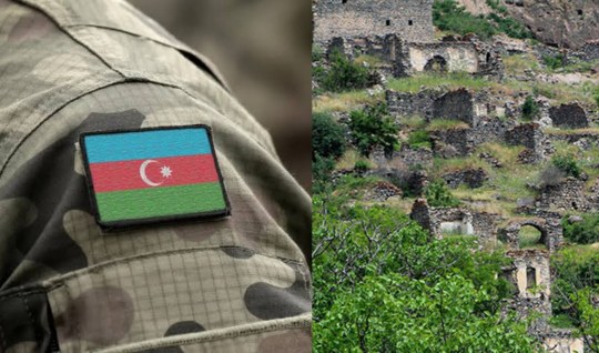 Azerbaycan askeri Ermenistan topraklarına geçti