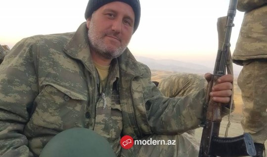 Şəhid olmazdan üç gün əvvəl xanımı ilə halallaşıb - Ehtiram Hüseynlinin son FOTOSU 