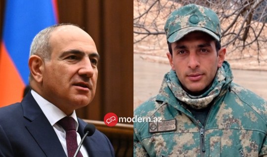 “Azərbaycan əsgəri atəş açmasaydı, onu elə həmin gün geri qaytarardıq” - Paşinyan