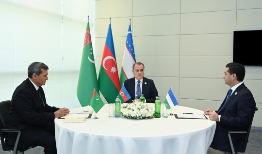 Ozarbayjonning Oʻzbekiston va Turkmaniston bilan hamkorligi muhokama qilindi