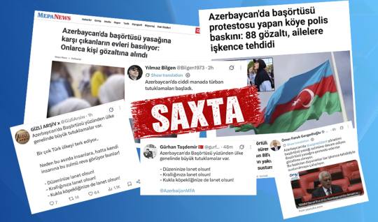 Turkiyaning ayrim media resurslarida tarqalgan asossiz da'volarga JAVOB