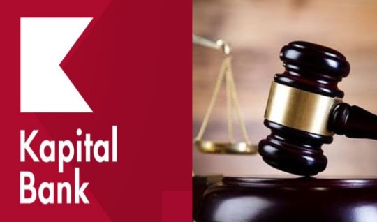 “Kapital Bank”ın əməkdaşı pulu sayarkən 100 manatı qəsdən yerə atırmış 