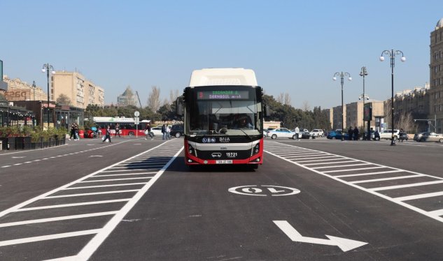 “Gənclik” yeni nəqliyyat mübadilə mərkəzi: 12 marşrut xətti üzrə 181 avtobus 