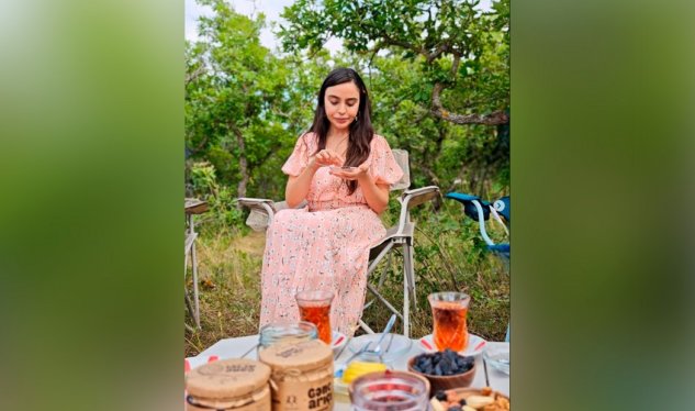 Leyla Əliyeva Xızıdan paylaşım etdi