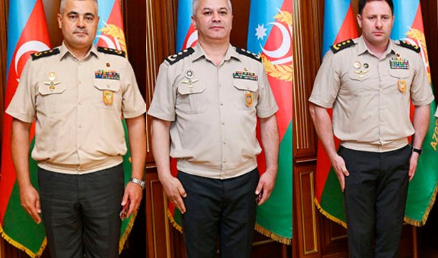 Nazir yeni generallara rütbələrini təqdim etdi - FOTO