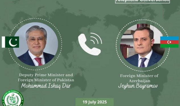 Ceyhun Bayramov pakistanlı həmkarı ilə DANIŞDI