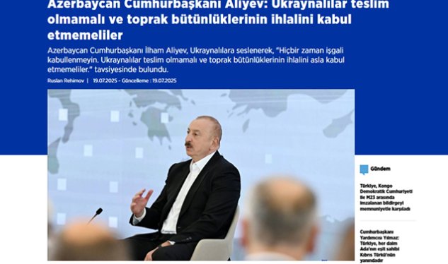 Dünya mediası İlham Əliyevin Forumdakı çıxışından YAZDI - FOTOLAR