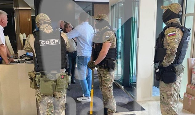 Rusiyada azərbaycanlı biznesmenin ofisində AXTARIŞ APARILIR - FOTO