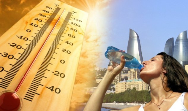 Azərbaycanda anomal istilər - Temperatur yenidən 41 dərəcə olacaq