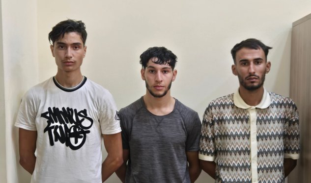 Sərhədi pozan 4 xarici vətəndaş saxlanıldı - GÖRÜNTÜ