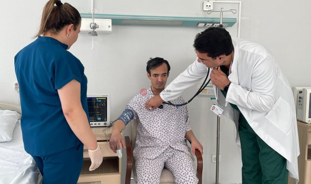 Azərbaycanda İLK DƏFƏ - Ürək damarına kök hüceyrə transplantasiya edildi - FOTOLAR