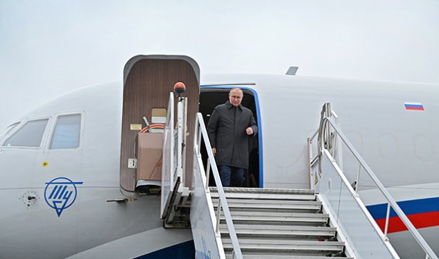 Putin artıq Alyaskadadır