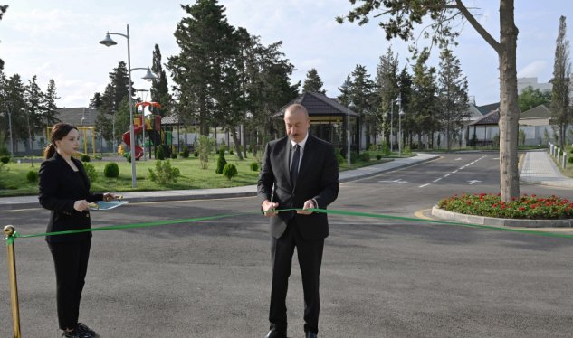 Prezident Yazıçılar Birliyinin Yaradıcılıq Evinin açılışında