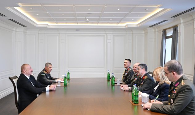 Prezident Şuşada Selçuk Bayraktaroğlunu qəbul etdi - FOTOLAR
