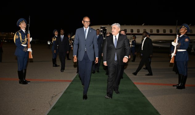 Ruanda Prezidenti Azərbaycana gəldi