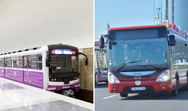 Metro və avtobuslarda YENİ QİYMƏT