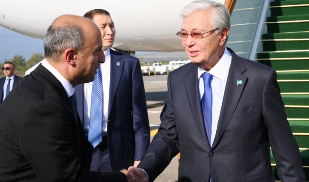 Tokayev Qəbələyə gəldi