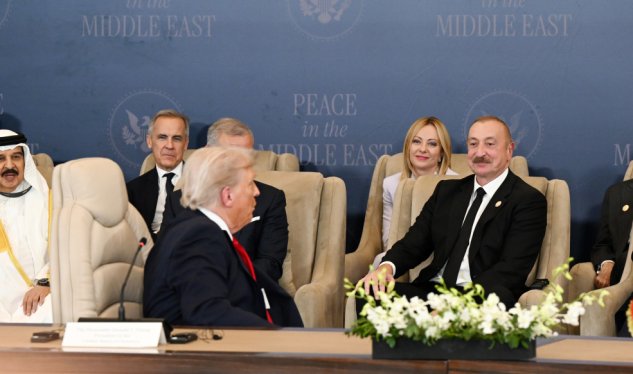 Prezident Yaxın Şərq Sülh Sammitində iştirakı ilə bağlı paylaşım etdi