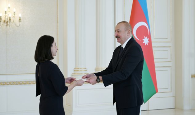 Fransanın yeni səfiri etimadnaməsini İlham Əliyevə təqdim etdi