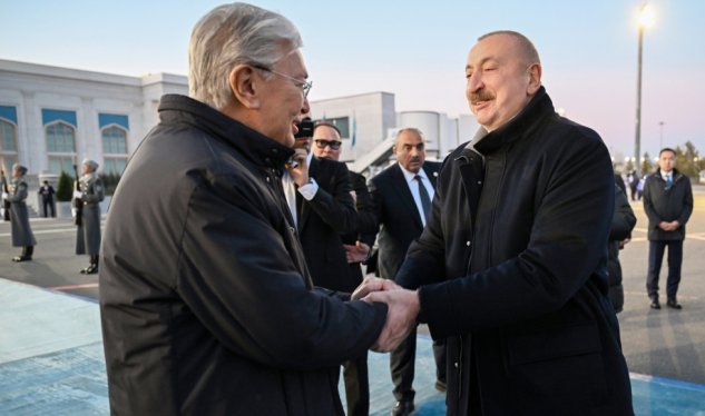 İlham Əliyevin Qazaxıstana səfəri başa çatdı
