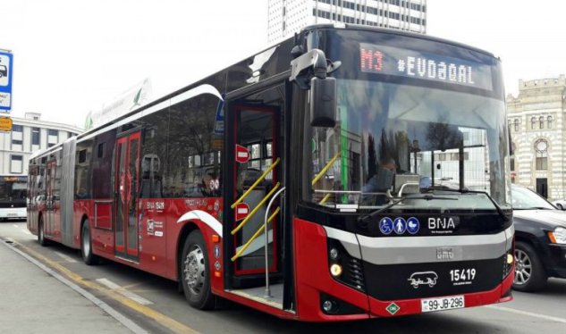 Bu yollarda avtobus zolağı yaradıldı