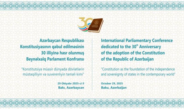 Milli Məclisdə beynəlxalq konfrans keçiriləcək