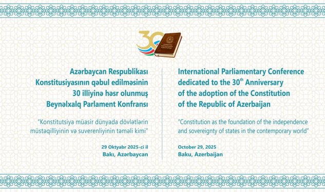 Milli Məclisdə beynəlxalq konfrans keçiriləcək