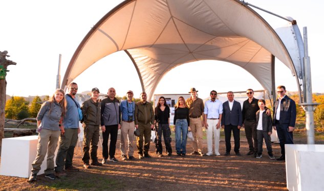 Leyla və Arzu Əliyevalar Qaxda Milli Parkın açılışında - FOTOLAR