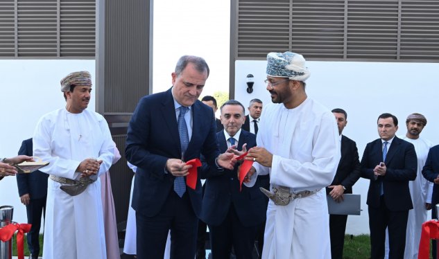 Azərbaycanın Omandakı səfirliyi açıldı - FOTO