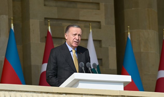 Axan hər damla qan ortaq tariximizə qızıl hərflərlə yazılmışdır - Ərdoğan 