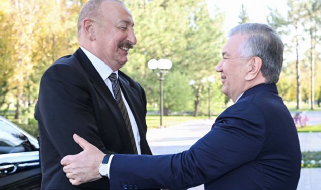 Prezidentin Özbəkistan səfərindən GÖRÜNTÜLƏR