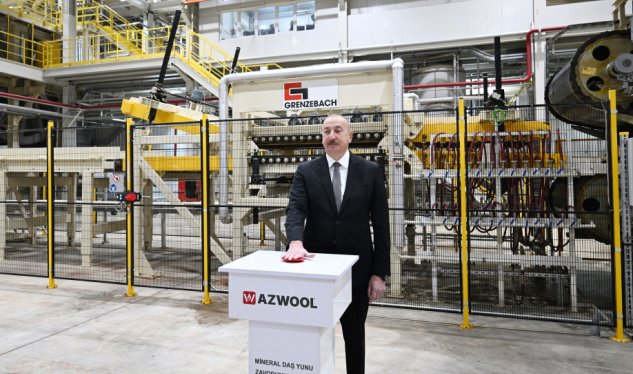 Prezident zavodun AÇILIŞINDA