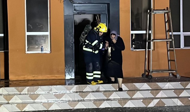 Yasamaldakı yanğın baş verən binada bərpa işlərinə başlanılıb