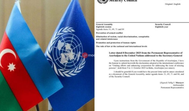 Bakı Bəyannaməsi BMT-nin rəsmi sənədi kimi dərc olundu