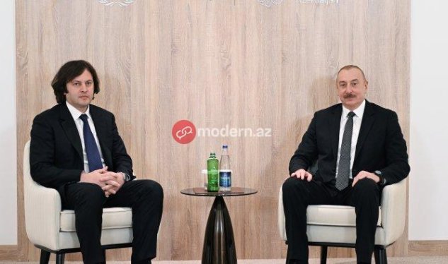 Kobaxidze İlham Əliyevi&nbsp;təbrik etdi