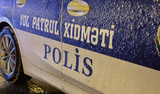 Yol Polisi hava şəraiti ilə bağlı sürücülərə müraciət etdi - VİDEO