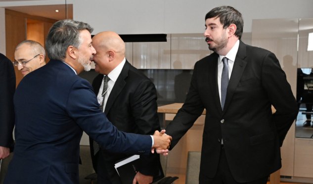 Heydər Əliyev Davosda - FOTO